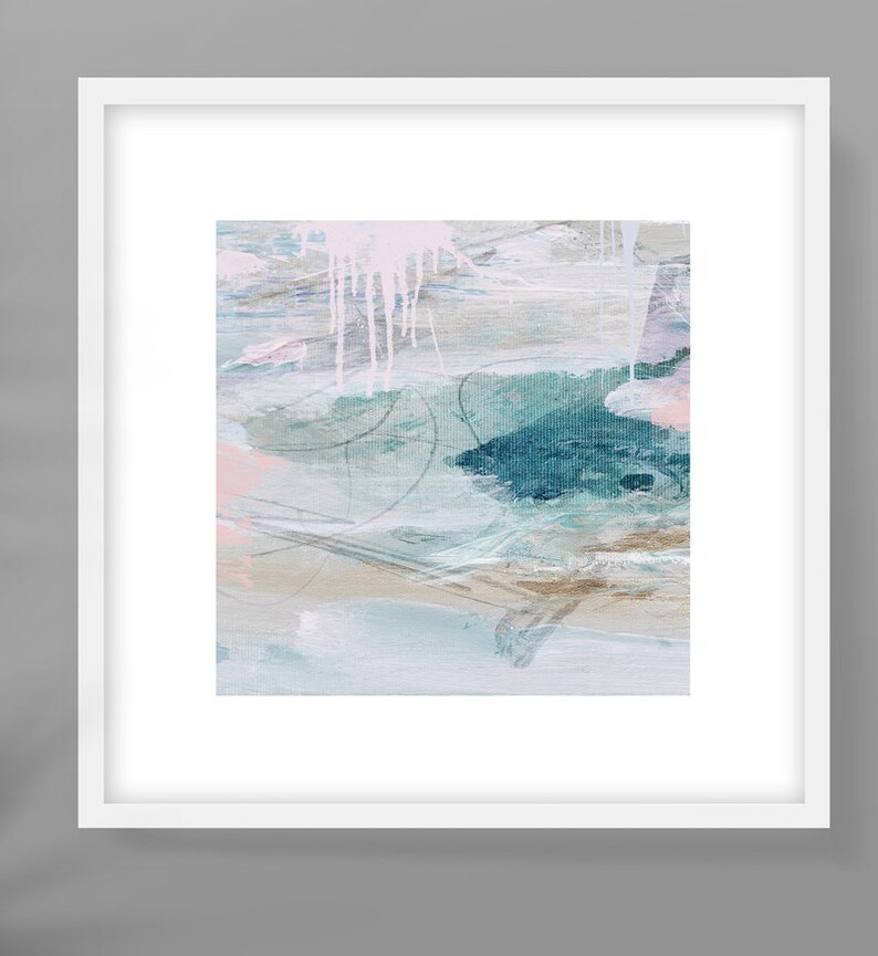 Set of 3 Artworks Abstract Art Prints Wall Art 12x12 Print Etsy