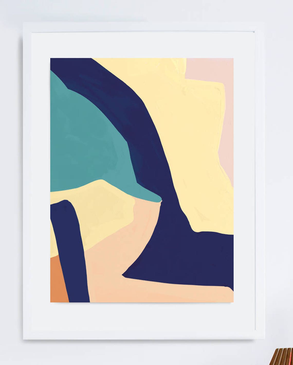 Abstract Print Set Set of 2 Prints Abstract Art Print Set Etsy UK