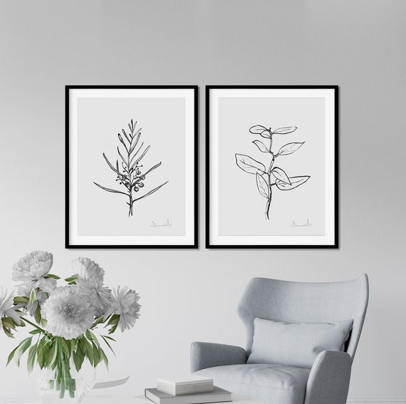 Digital Prints Prints Cabin Design Sprout Sapling Plant Hiking Sticker ...