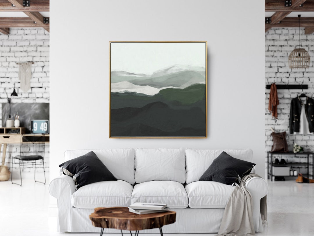 Landscape Painting, Large Wall Art, Landscape Print, Printable Art