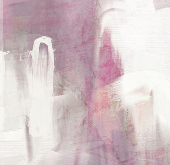 Printable Abstract Art Pink and Grey Decor Instant Download Art