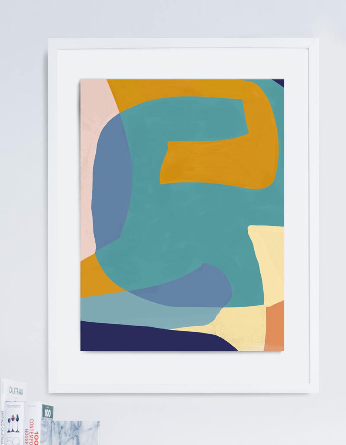 Abstract Print Set Set of 2 Prints Abstract Art Print Set Etsy UK