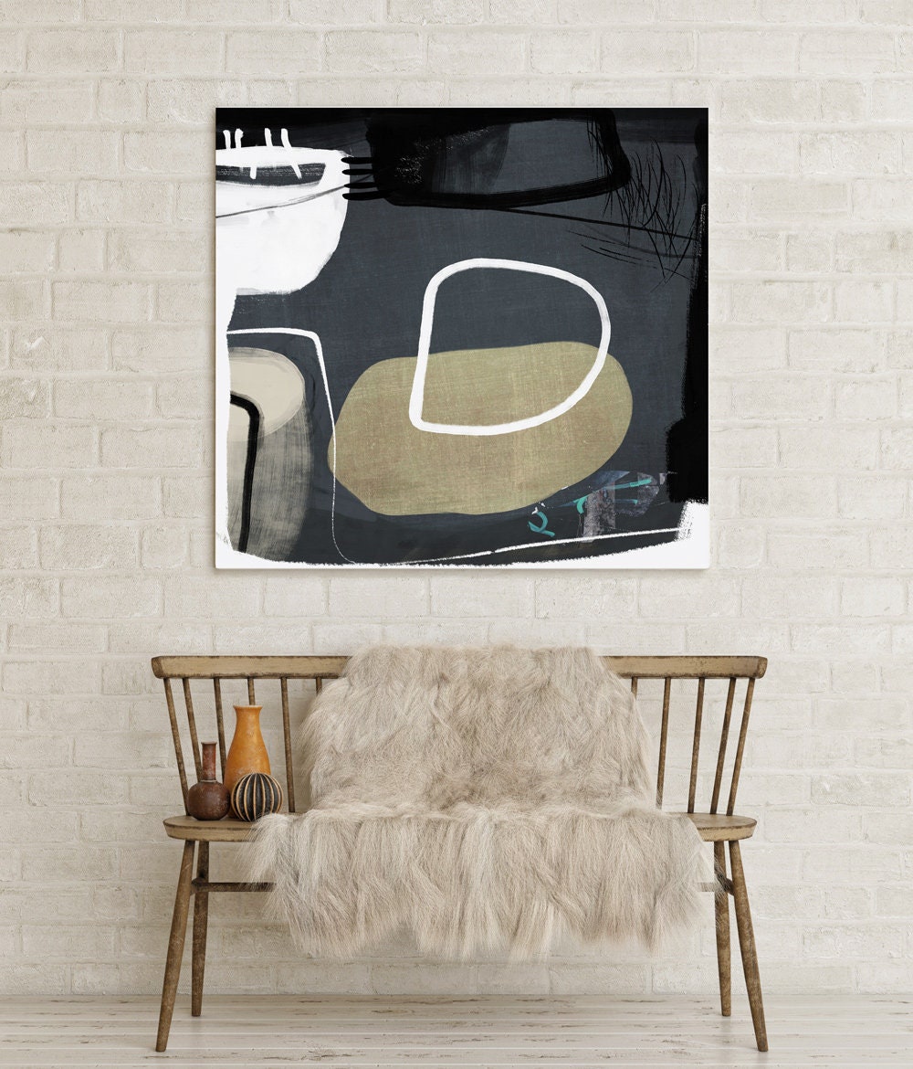 Large Abstract Printable Art Large Art Prints Minimalistic | Etsy UK
