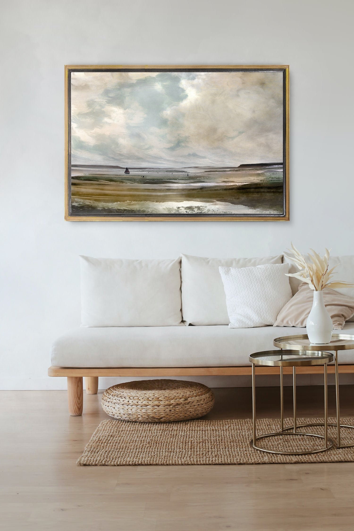 Landscape Painting Dan Hobday Art Vintage Wall Art 24x36 - Etsy