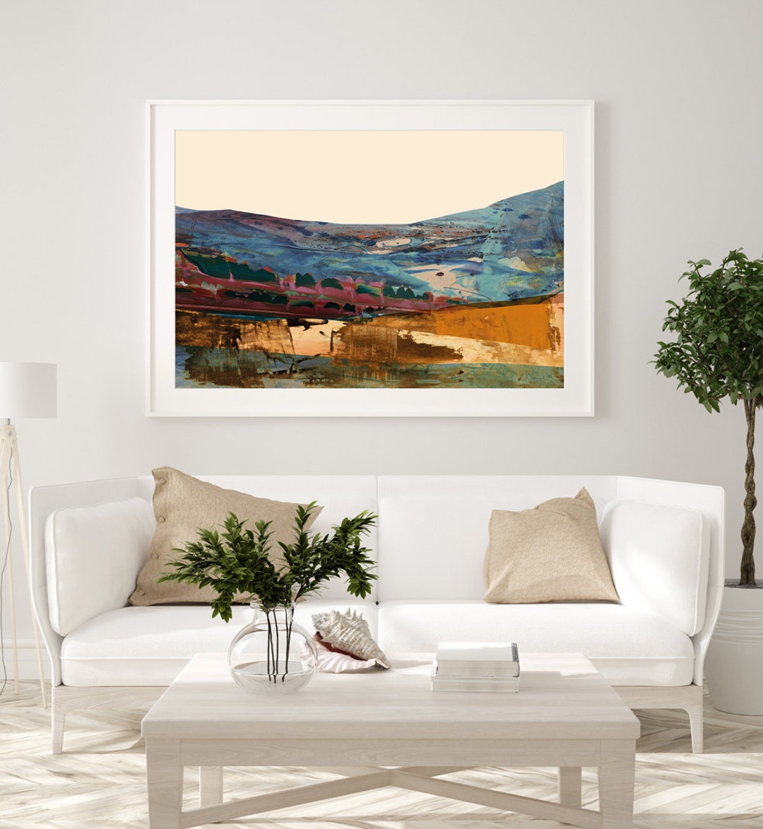 Large Landscape Painting Large Wall Art Large Abstract - Etsy