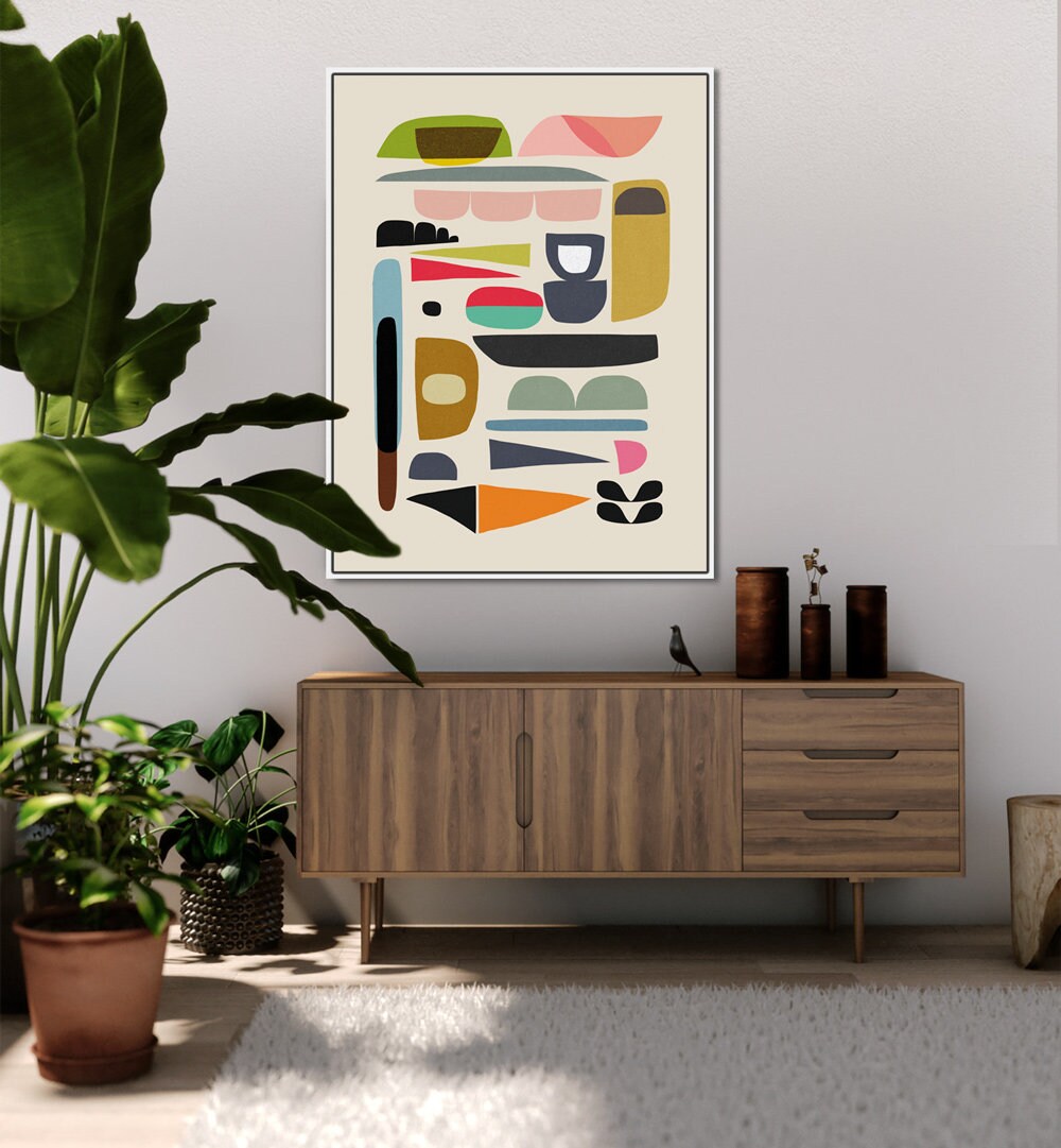 Large Printable Art, Mid Century Modern, Scandinavian Print