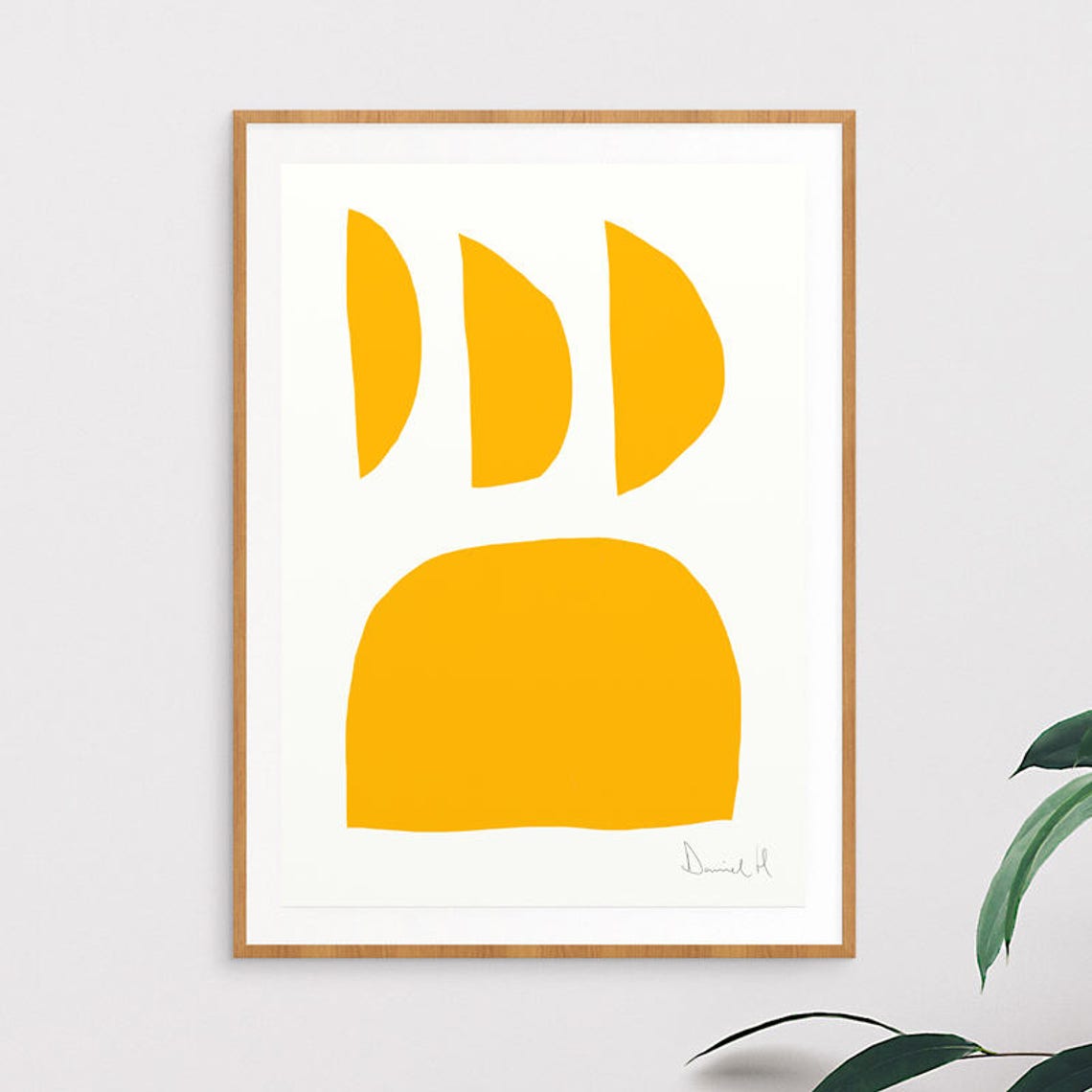 Large Printable Art Abstract Art Prints Orange Prints Large Etsy