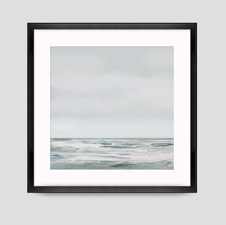 Printable Abstract Art, Seascape Painting, Digital Download, Dan Hobday Art Abstract Seascape Large wall art, Ocean Art, Sea, minimal decor image 4