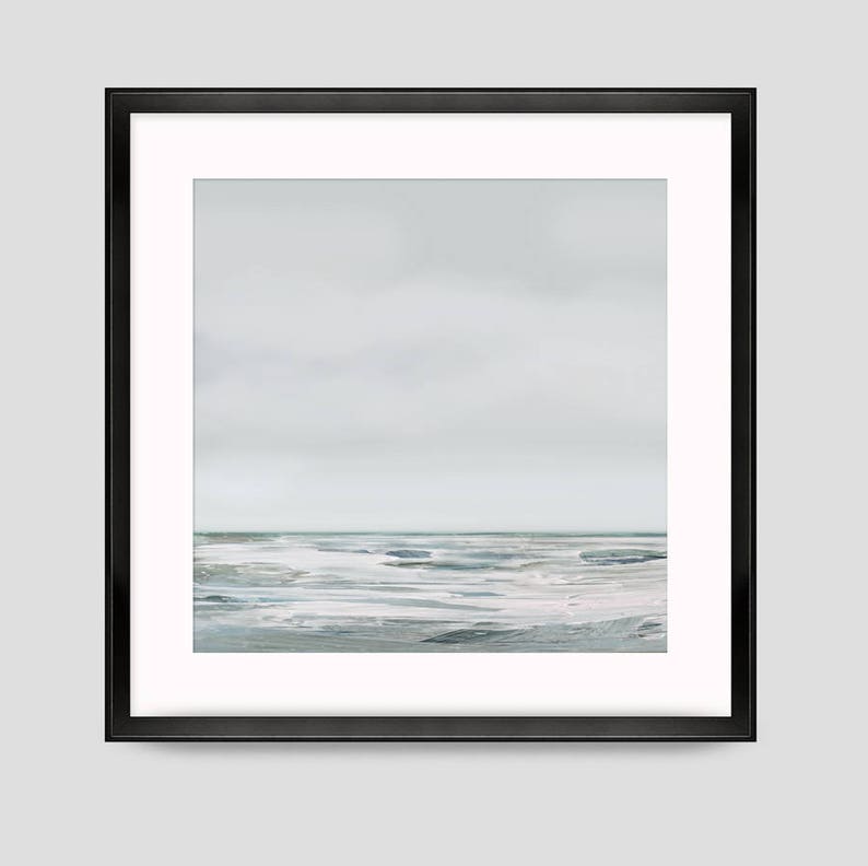 Printable Abstract Art Seascape Painting Digital Download | Etsy