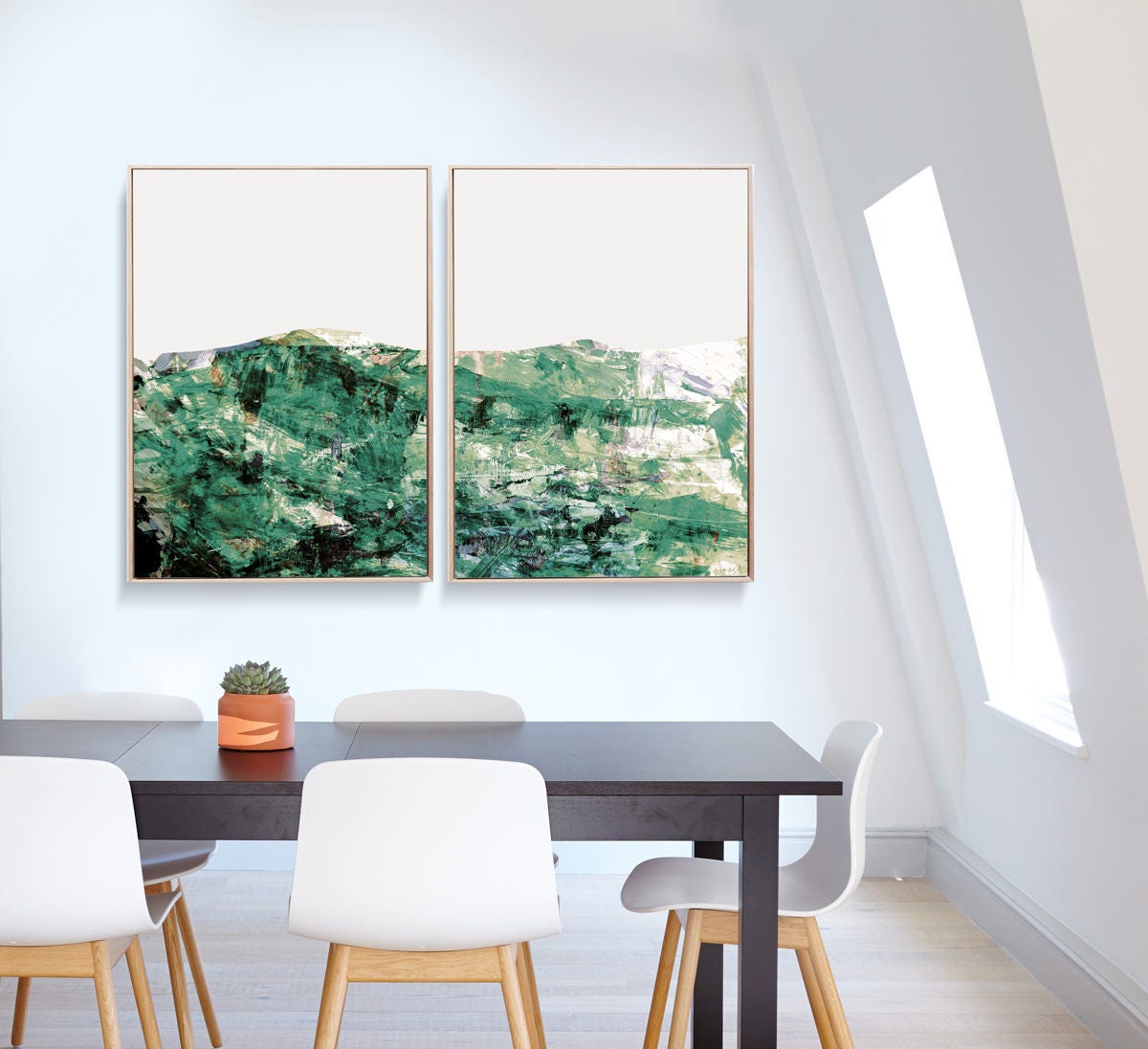 Set of 2 Prints Abstract Art Print Set 2 Abstract Prints Etsy UK