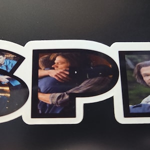 Supernatural Name Stickers