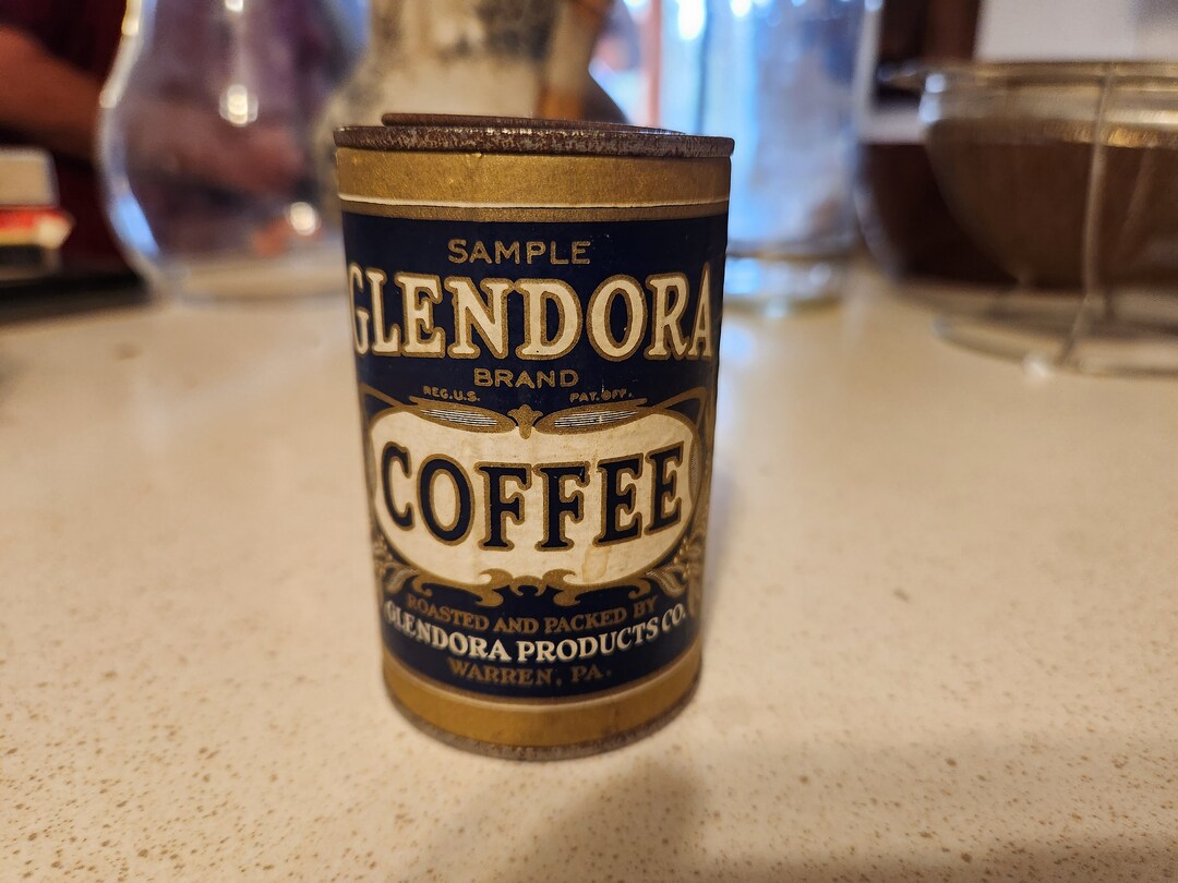 Glendora Sample Coffee Tin Etsy
