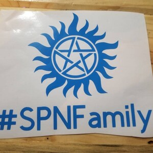Supernatural Vinyl Decal