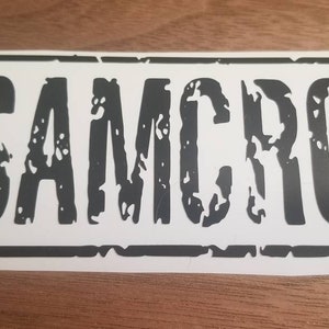 Sons of Anarchy SAMCRO decal