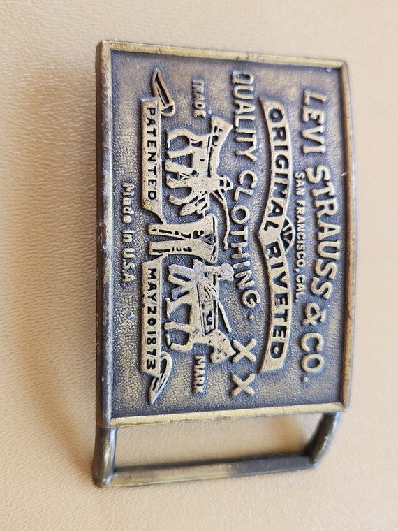 Belt buckle vintage levi - Gem Belt buckle vintage levi - Gem