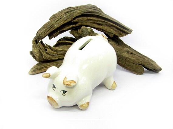 Gold Ceramic Pig Piggy Bank, Piggy Bank Gold Money Box