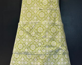 Unisex Apron for Kitchen, Chef, Garden, Crafts, Christmas Gift, Teacher, Apron with Pockets, fully adjustable Adult Size