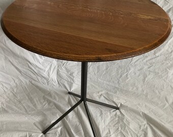 Kentucky Bourbon Barrel Head End/Side Table
