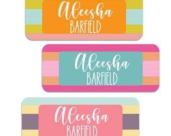Waterproof Daycare Labels - Preschool Labels - Name Stickers - School Supply Labels - Name Labels for School Supplies
