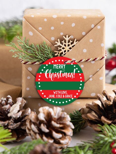 Special Delivery Custom Christmas Gift Labels — Jessica Weible Studios