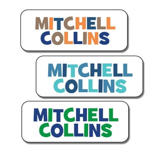 School Name Labels for boys, Daycare Stickers, Boys Name Labels, Baby Bottle Stickers