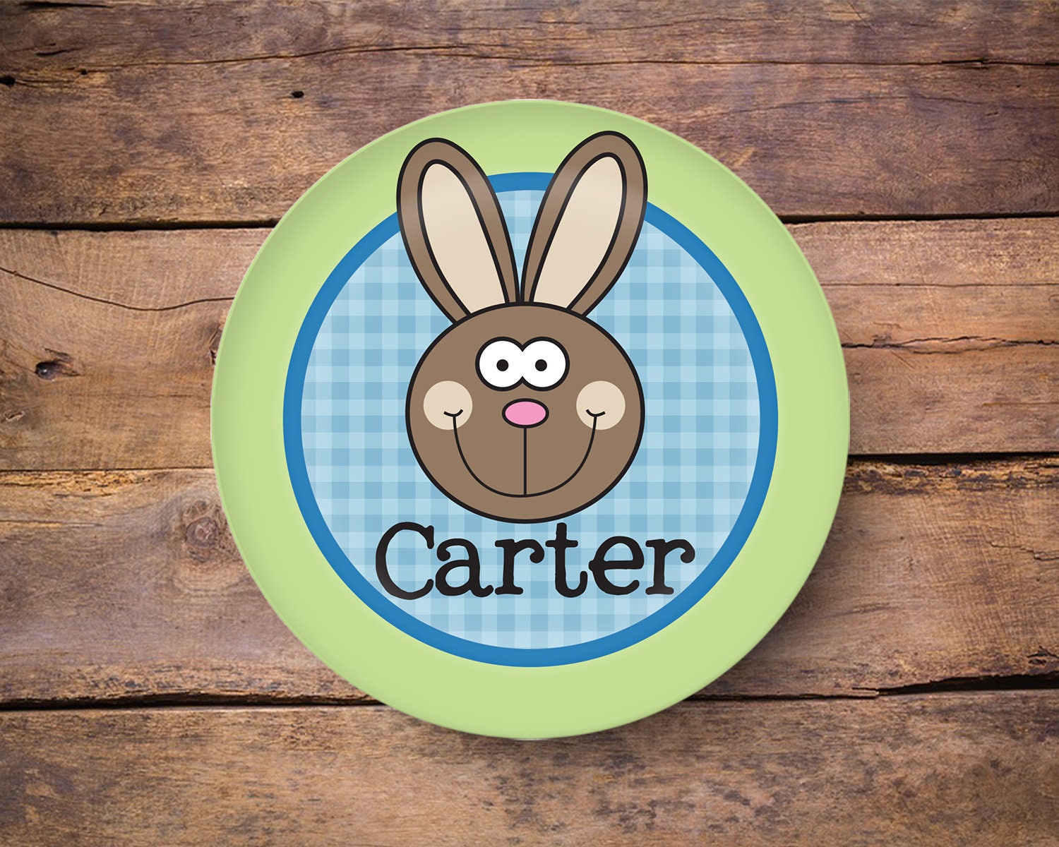 plastic easter plates