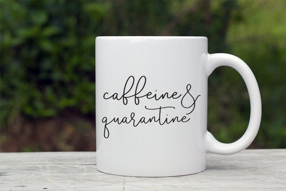 quarantine coffee mug Coronavirus Coffee Mug Eat Sleep Quarantine Repeat