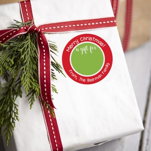 Christmas Stickers | Personalized Holiday Gift Stickers | A Gift For