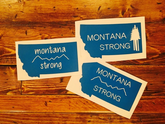 Montana Strong Decal *Fundraiser