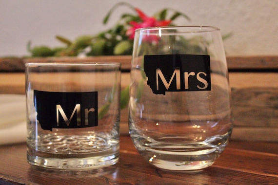 Mr and Mrs Drinkware set