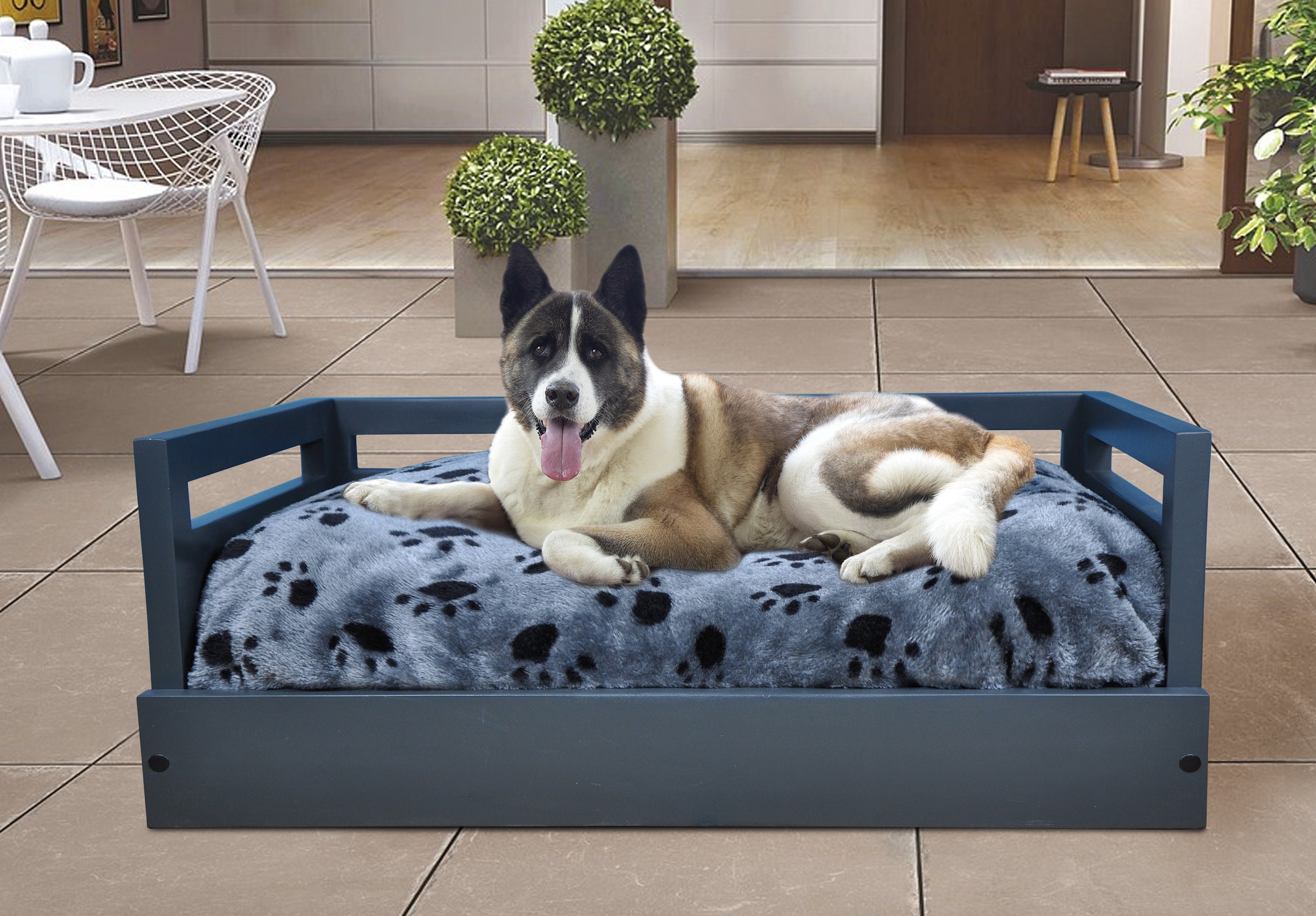 Wooden Dog Beds, Pet Beds for Dogs and Cats, Wooden Pet Bed, Luxury