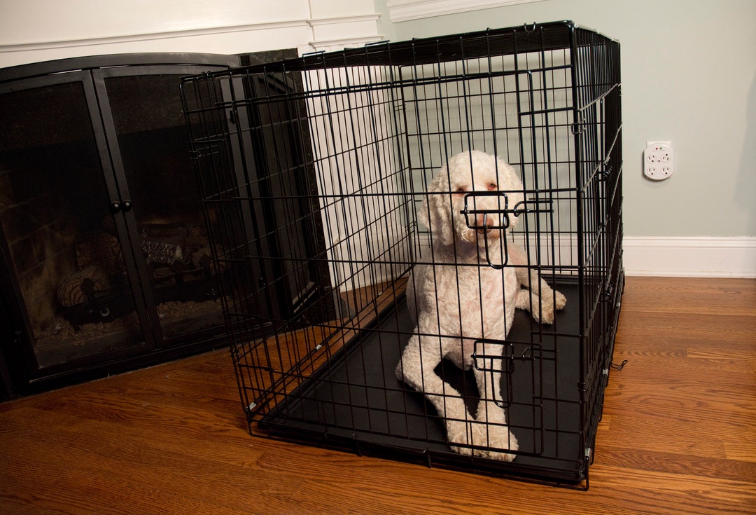 Dog Wire Crates, Foldable Dog Cages, Pet Cages With Double Door, Pet