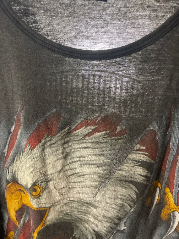 Vintage Harley Davidson Motorcycle 90s Tank Top Eagle, Bike Week