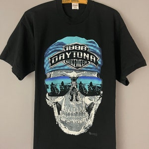 Vintage 90’s T-shirt  Daytona Bike Week 1996, Florida Motorcycle Rally Souvenir shirt