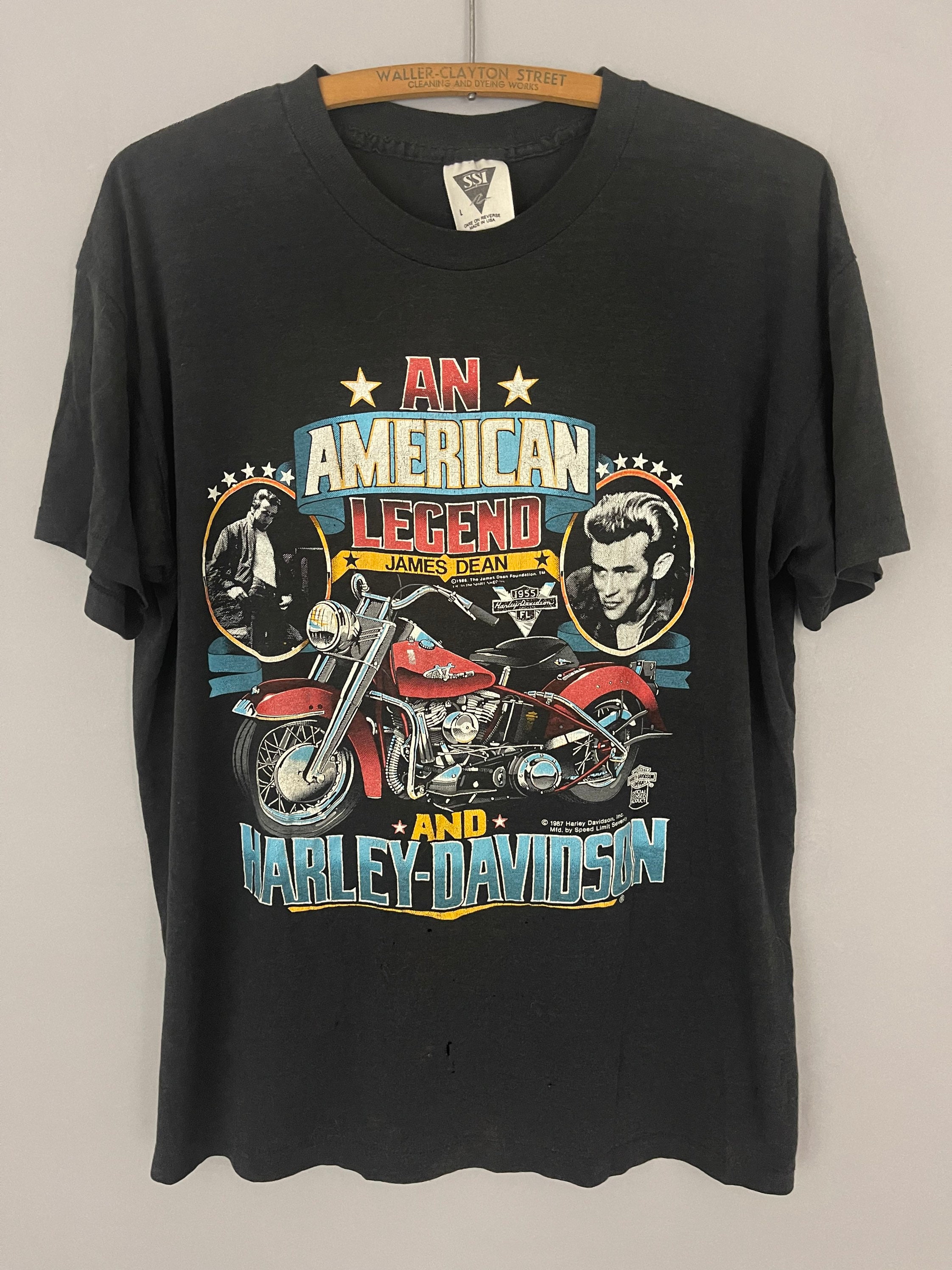 Harley-Davidson Tシャツ 1986年製 希少 Vintage 1986 harley davidson shirt - Etsy 日本