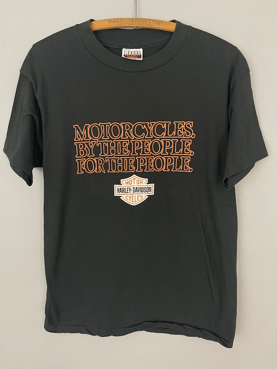 Vintage Harley Davidson Motorcycle T-shirt “for the People by the