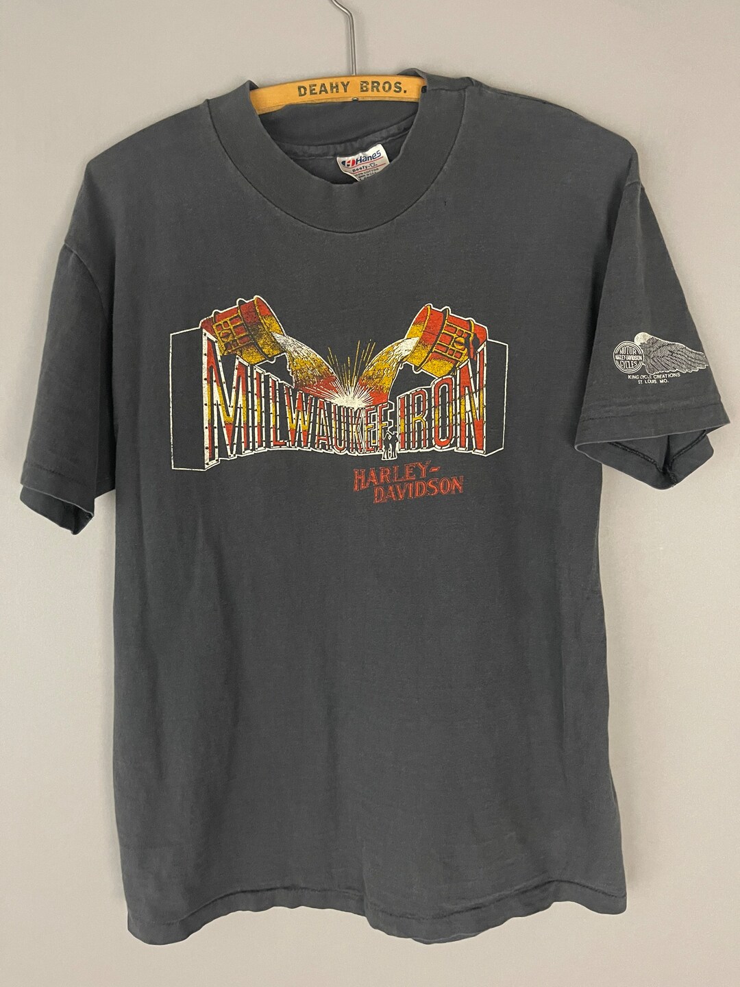 80s 希少 Harley-Davidson サーマル Tシャツ 80s 希少 Harley-Davidson サーマル Tシャツ