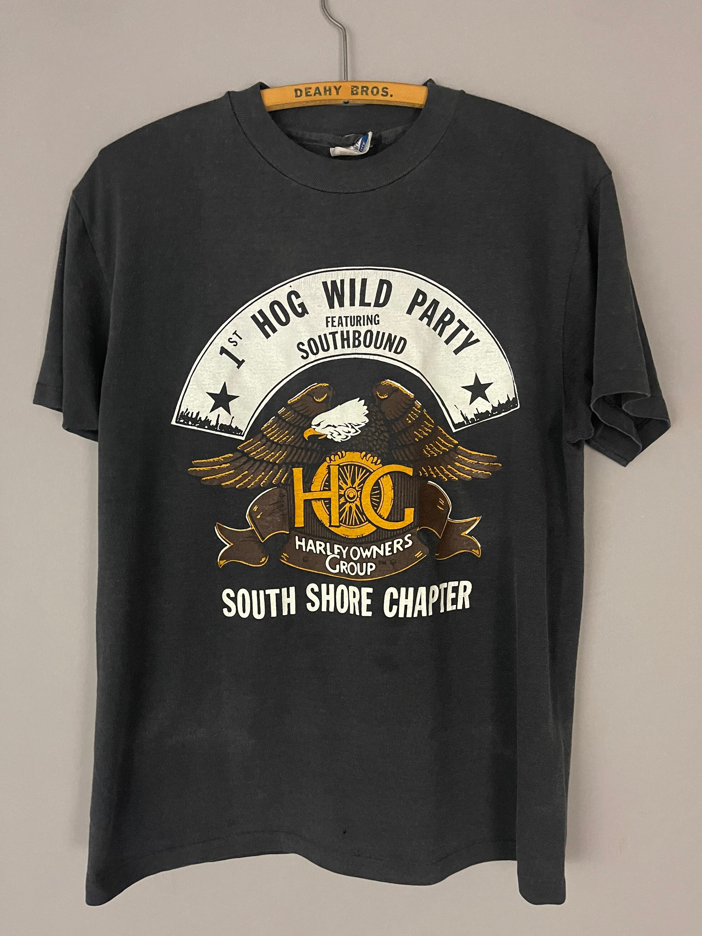 Vintage Harley Davidson Motorcycle T-shirt HOG “harley Owners
