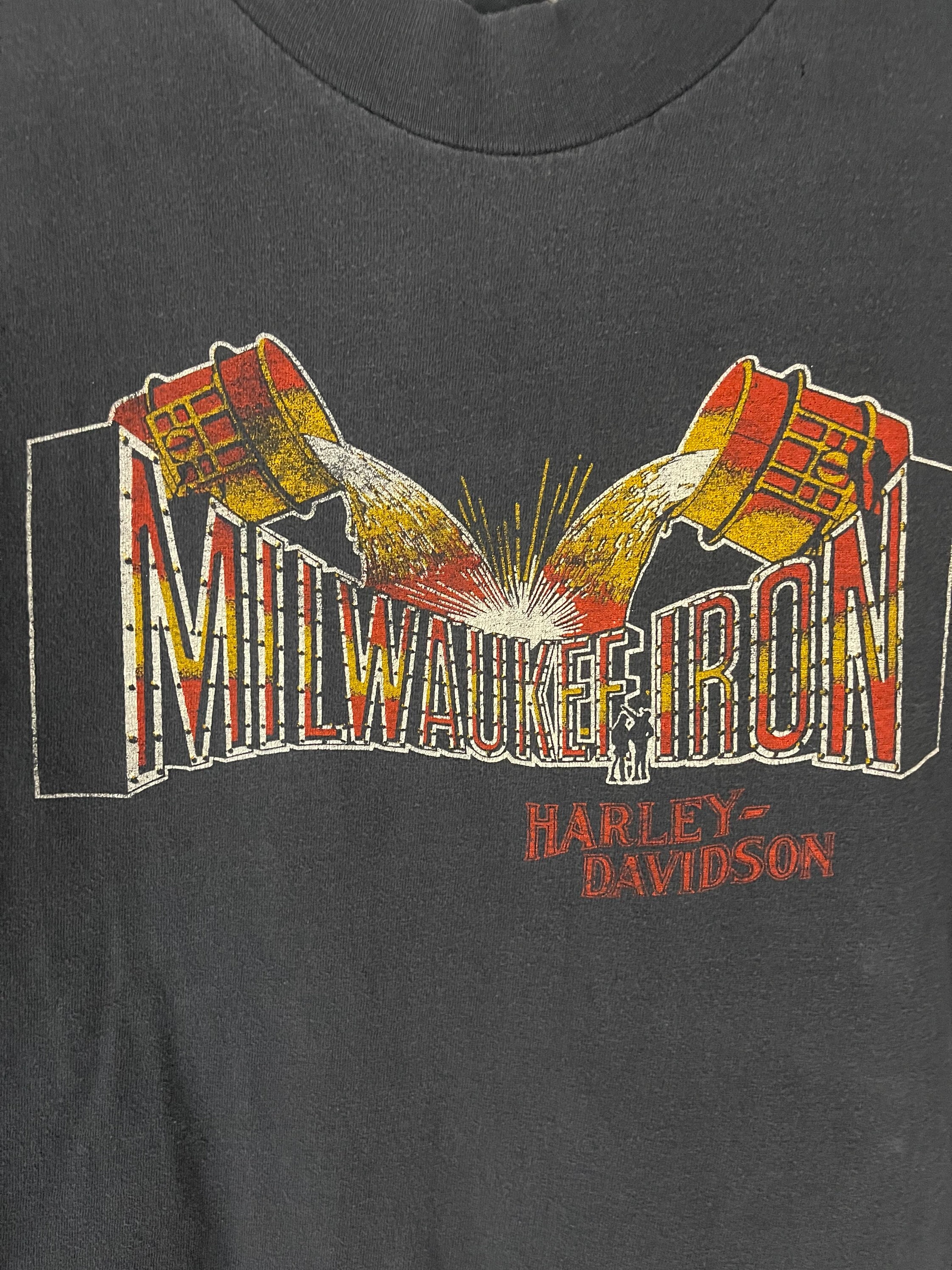 Harley-Davidson ヴィンテージt 80s usa製 80's HARLEY DAVIDSON Tシャツ USA製 ビンテージ