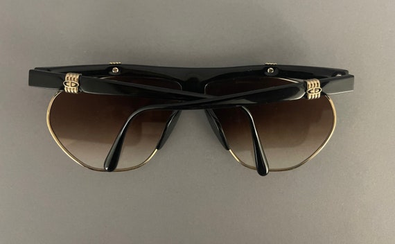 Christian Dior Sunglasses black and gold avant- g… - image 2