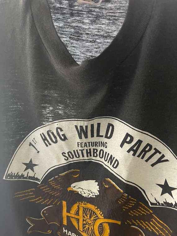Vintage Harley Davidson Motorcycle T-shirt HOG “harley Owners