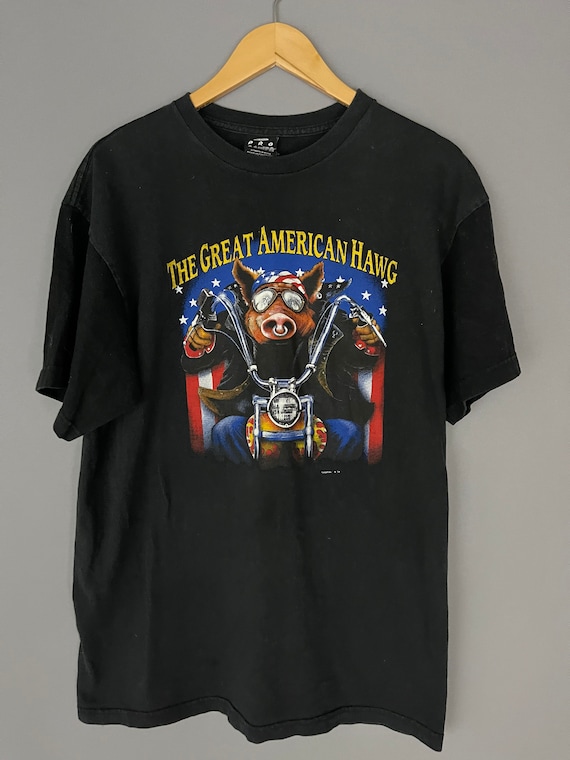 Vintage Harley Davidson Motorcycle T-shirt Mens XL Rare Graphic 