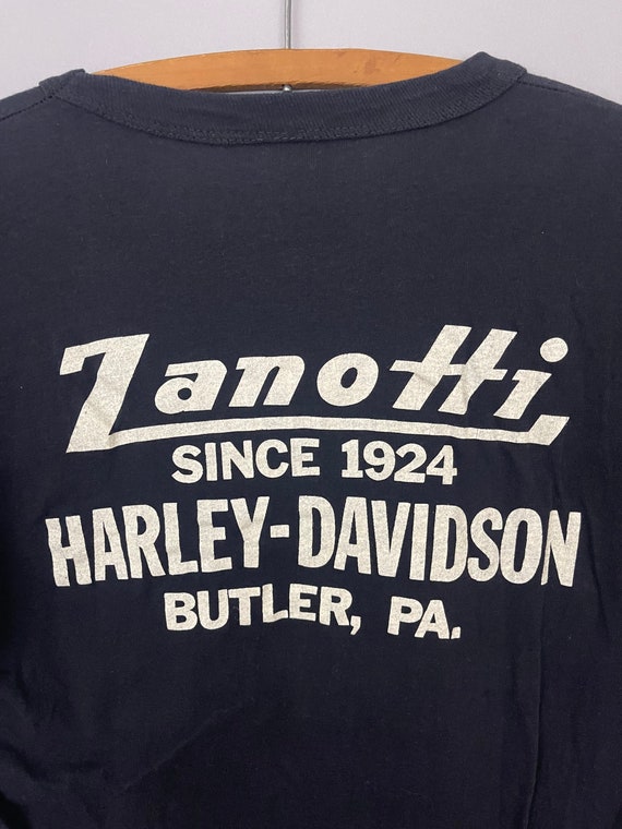 Vintage Harley Davidson Motorcycle T-shirt “milwaukee Iron” Biker