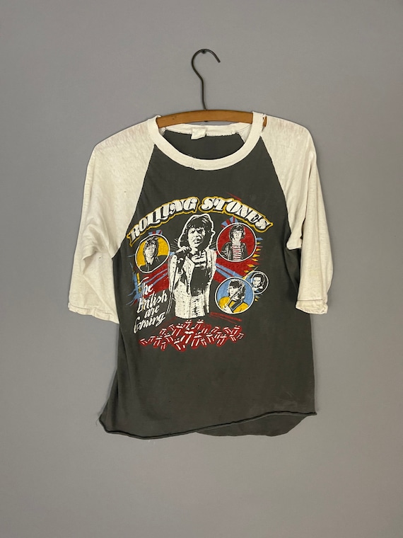 Vintage 80s Rolling Stones Rock Rare Etsy Israel