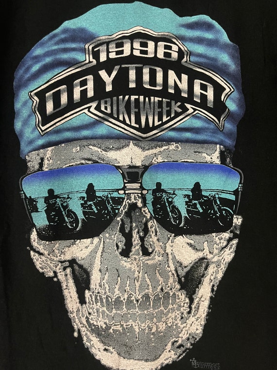 Vintage 90's T-shirt Daytona Bike Week 1996, Florida Motorcycle