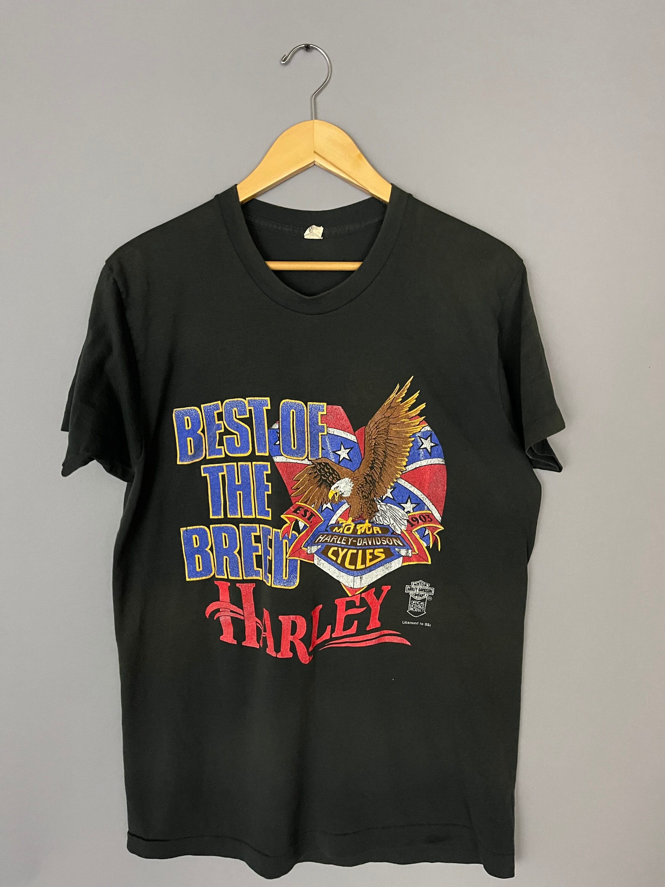 ビンテージ Tシャツ ハーレー ダビッドソン SCREEN STARS Vintage Harley Davidson T-shirt “best of the Breed”, Screen Stars