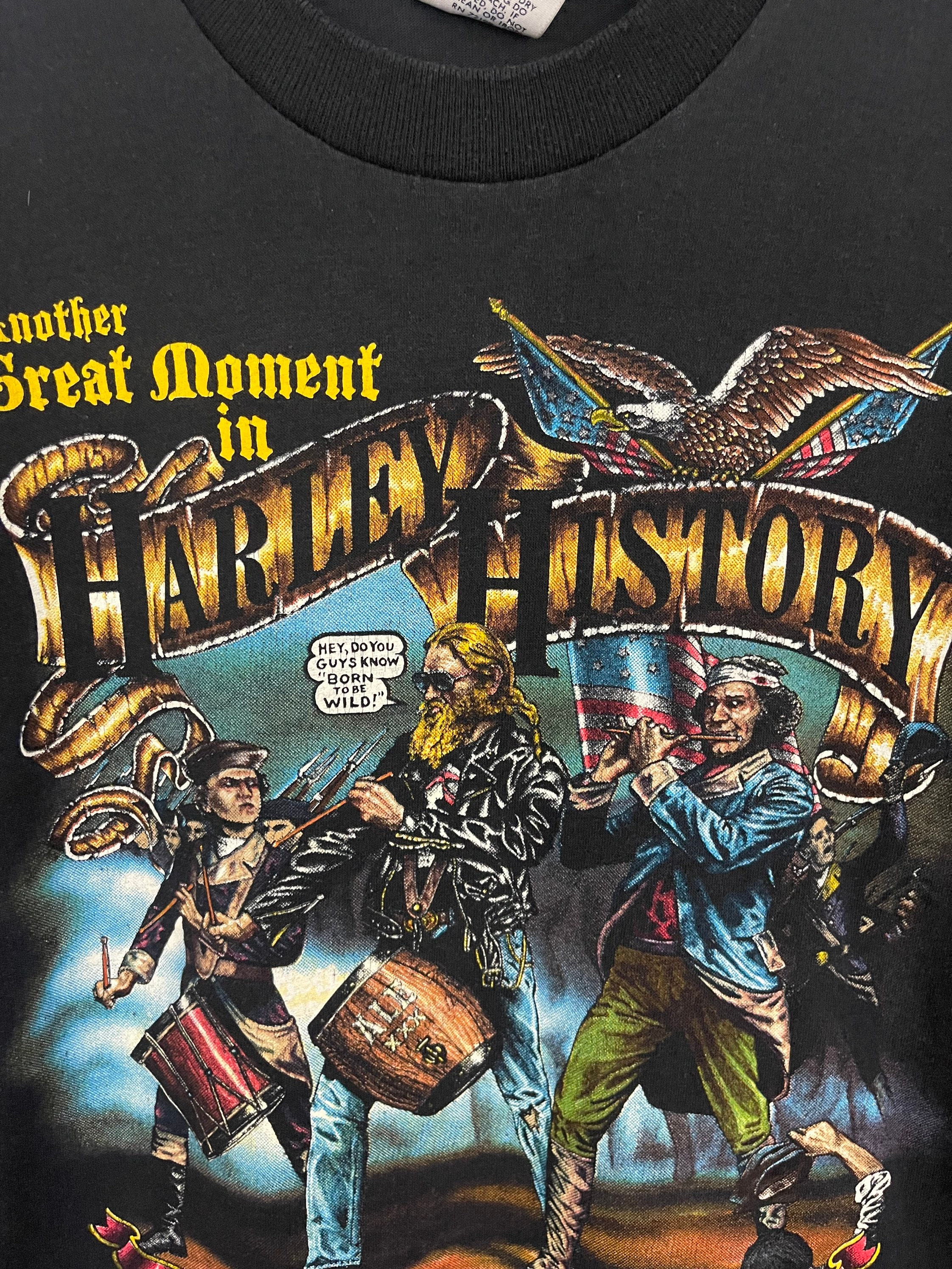 Vintage Harley Davidson Motorcycle T-shirt RARE 80s “harley in