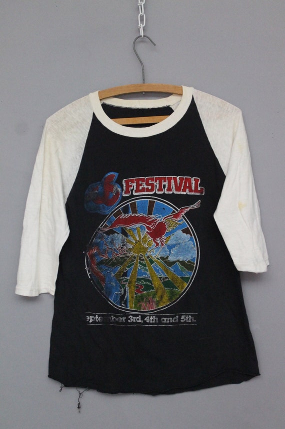 Vintage Rock Band Tour Shirt rare California US M… - image 1