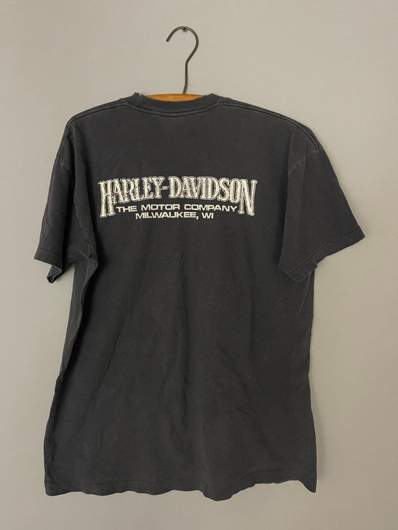 Vintage Harley Davidson T-shirt, Biker Chick, Motorcycles
