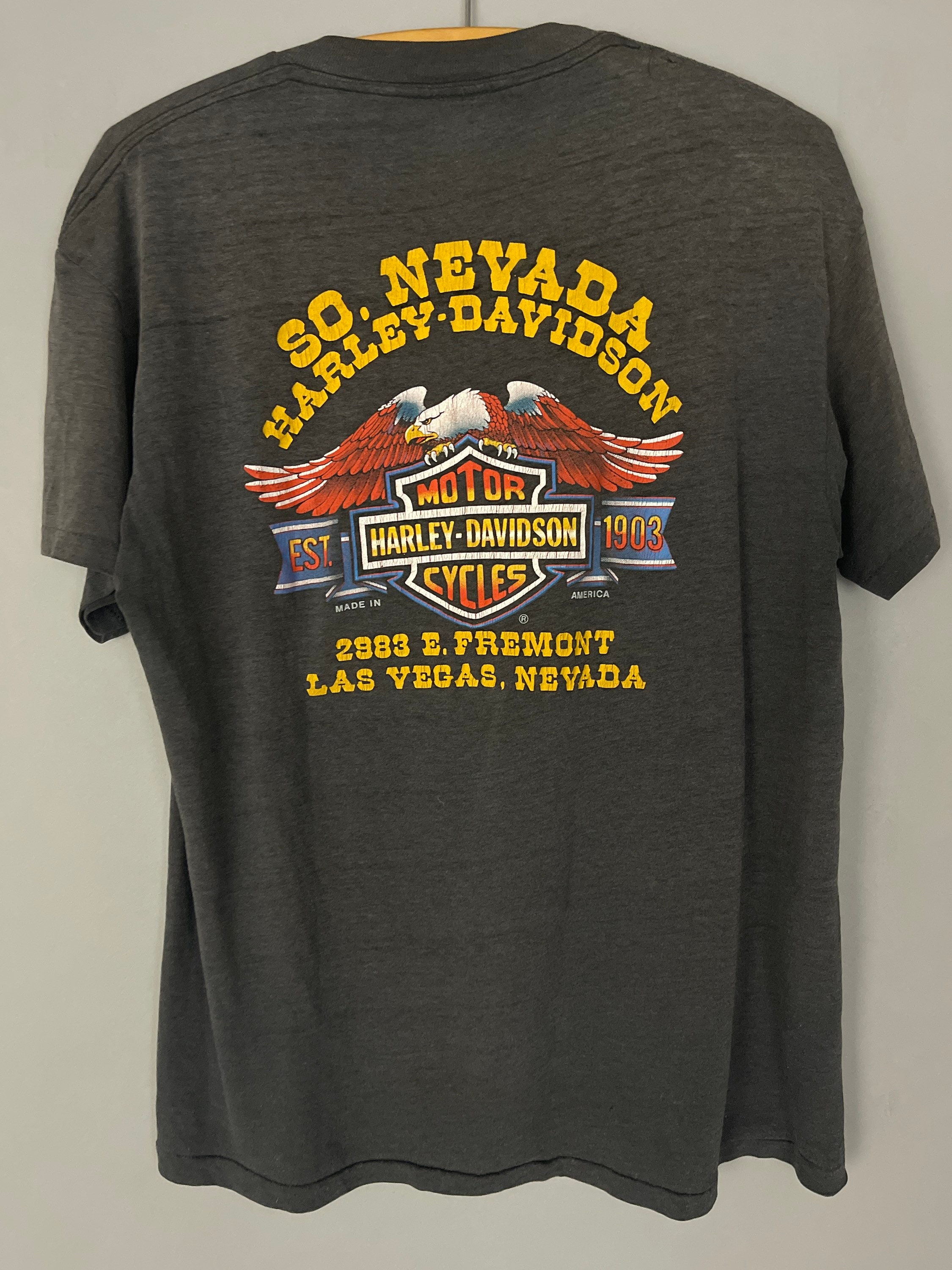 Harley Davidson Vintage T Shirt - Etsy